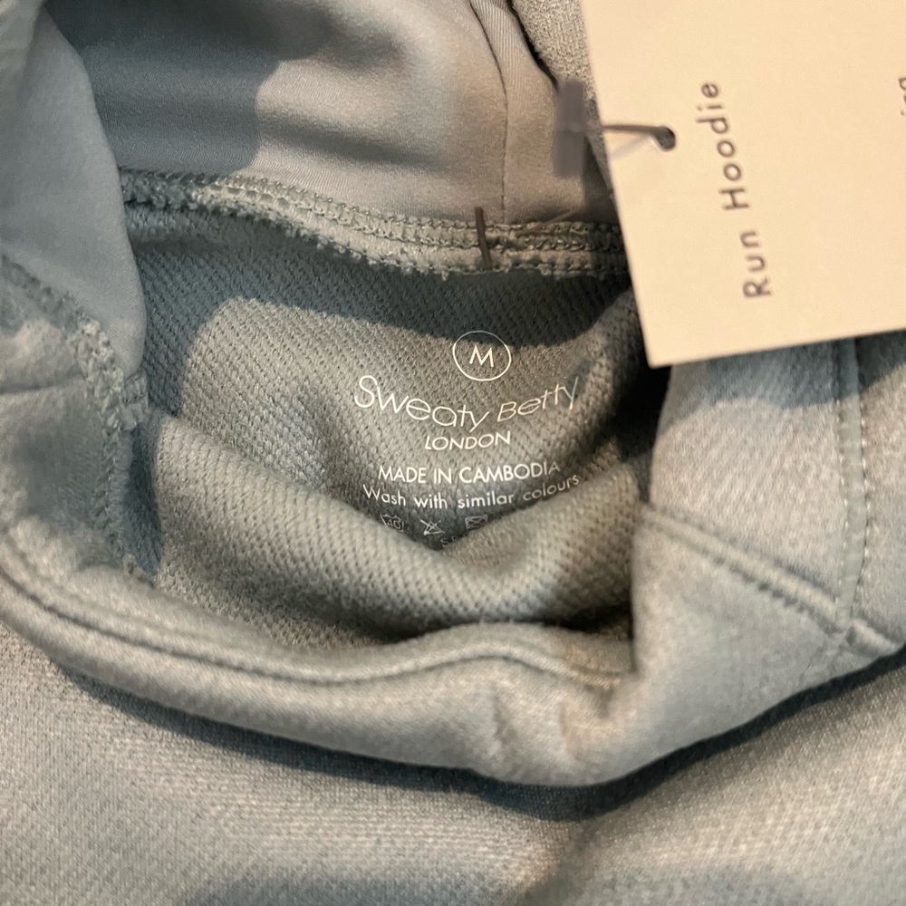 NWT Sweaty Betty Run Hoodie Size Medium - Picture 10 of 14